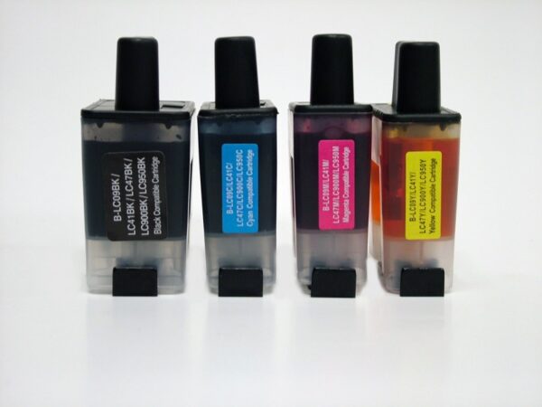 Hprinter Brother LC900 Multipack 4 Ink Cartridges